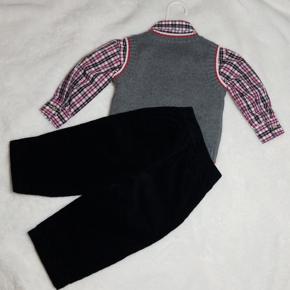 Boys 3 Piece Outfit- 12 Month - Picture 3 of 4